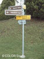 Turistický a orientační rozcestník