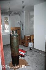 Přestavba fotbalových kabin